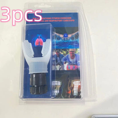 Breathing Trainer Respirator Fitness Equipment Exercise Lung Face Mouthpiece for Household Healthy Care Accessories